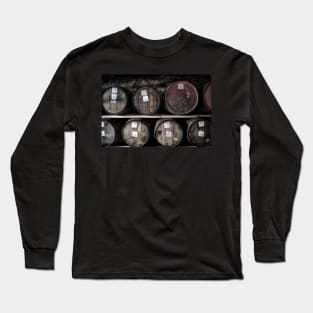 Stored Whisky Casks in a distillery Warehouse Long Sleeve T-Shirt